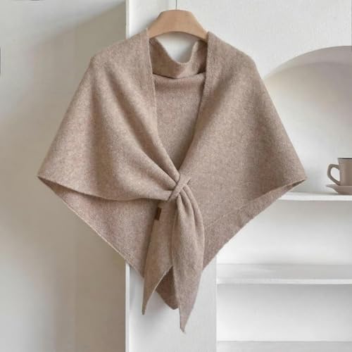 Shawl Wraps for Women, 2025 Knitted Shawls and Wraps Cardigan Cape Wool Cashmere Shoulder Top Sweater Shawl Scarf3