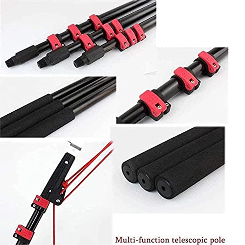 Telescopic Tree Pruners Professional Telescopic Pole Saws Height Extendable Pruning Saw Gardening Branch Saw Loppers Cutter Trimmer Tools for Trimming Branches and Leaves,5.4m/18FT - Image 5