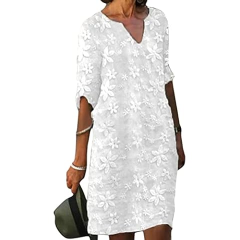 Onsoyours Robe d'été Femme Cover