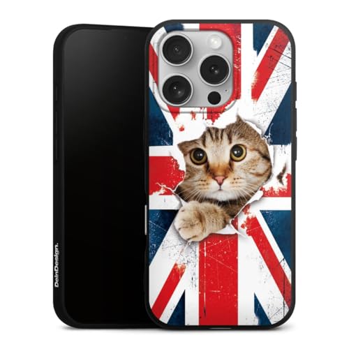 Coque souple iPhone 16 Pro Angleterre Londres en silicone protecteur antichoc