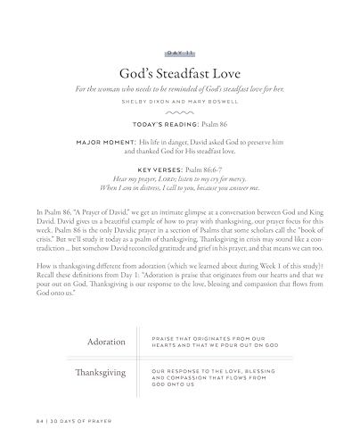 Image of 30 Days of Prayer: A Bible Study in Psalms (Proverbs 31 Ministries)