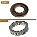 FUYEAR Wet Clutch Shoe Kit Assembly For YAMAHA Grizzly 660 2002-2008,Rhino 660 2004-2007 With Primary Sheave,Clutch Carrier,Oneway,Housing,Gasket