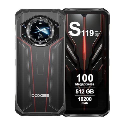 DOOGEE S119 Rugged Phone with 24GB RAM and 512GB Storage