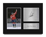 HWC Trading Alex Ovechkin Washington Capitals Gifts Printed Signed Autograph Picture for Ice Hockey Fans - US Letter (ID-007401)