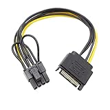 [Typ]: Konvertiert einen SATA in einen 8-poligen PCI-Express-Anschluss.