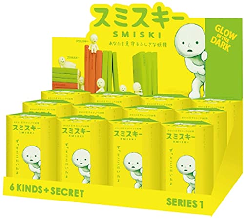 Image of Dreams Usa Smiski Glow In The Dark Minifigures, Series 1, Random Style, 1 Pack