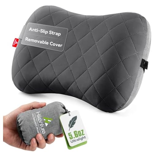 Hikenture Camping Pillow with Removable Cover