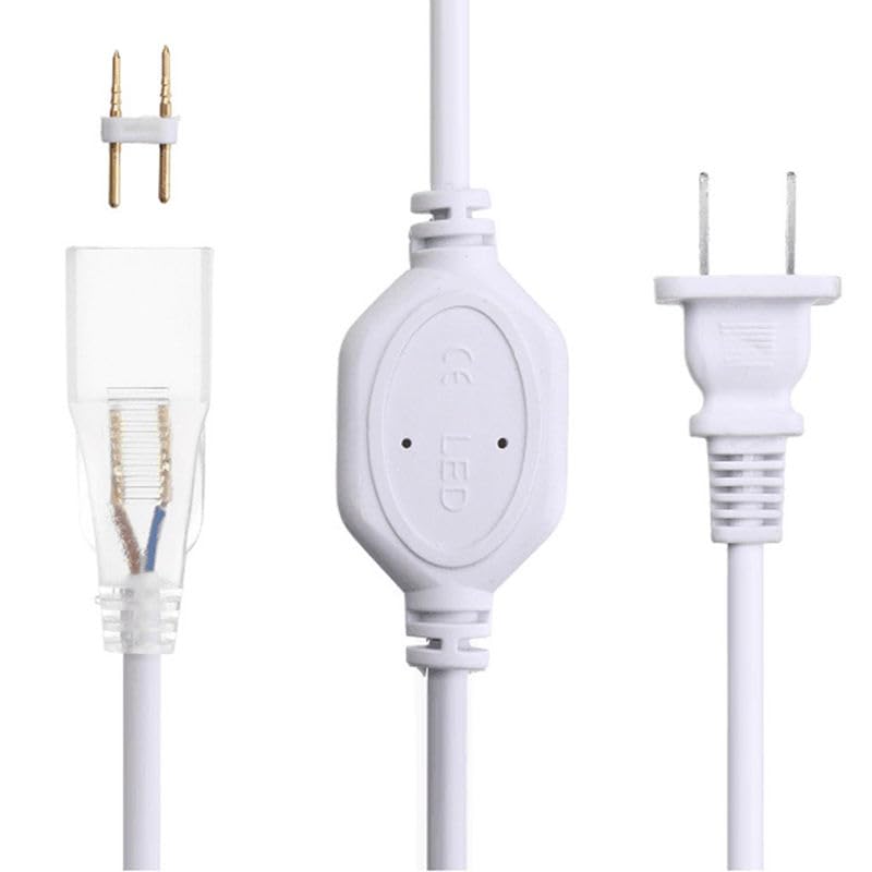 Image of 10 Meter LED Strip Light with Connector | Flexible Decorative Rope Light for Home, Bedroom, TV Backlight, Ceiling, Party & Festival Decoration (White, 10 Meter)