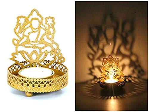 Nexxa Lakshmi Ji Shadow Lamps Tealight Candle Holder Fhoop Holder Stand for Pooja and Decorative Showpiece for Gifts