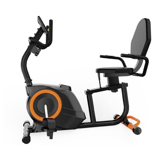 Quiet Recumbent Exercise Bike for Comfort
