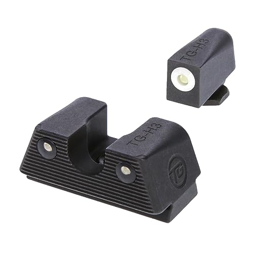 TRUGLO Tritium X Night Sight Set, Compatible with Glock 42/43 Handguns | Glowing Front & Rear Gun Sights with 3-Dot Configuration | Snag-Free Design Fits Most Standard Holsters by TRUGLO - Used condition - US$35.90