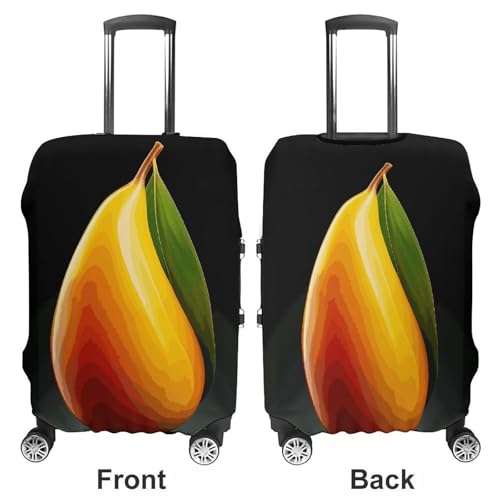Mango Printed Luggage Cover Protector, Fits 18-32 Inch Luggage3