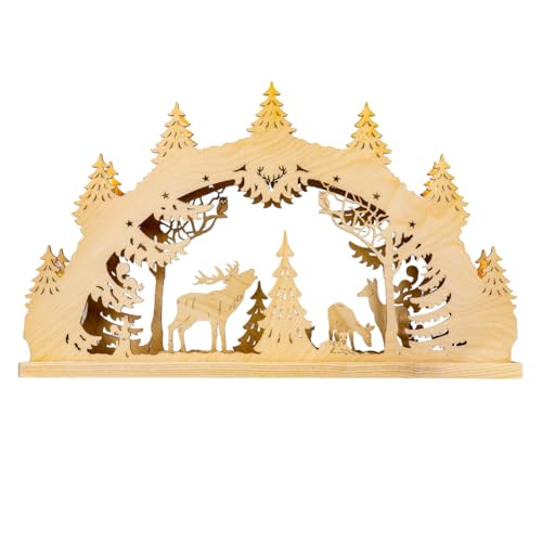 WEIGLA - Schwibbogen original Erzgebirge I Lichterbogen Weihnachten...