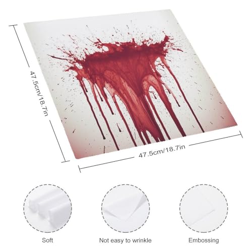 Servilletas de tela decorativas estampado floral 4 pcs miniatura 2