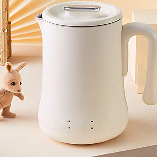 Hervidor eléctrico portátil de acero inoxidable y plástico miniatura 5