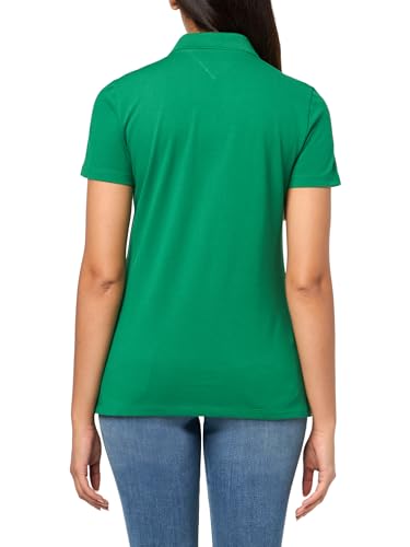 Image of Tommy Hilfiger Women's Solid Short Sleeve Pique Polo Shirt