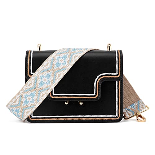 Image of ZOOEASS Wide Shoulder Strap Adjustable Replacement Belt Crossbody Canvas Bag Handbag