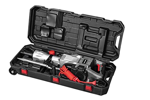 GRAPHITE Abbruchhammer mit Sechskantgriff 30 mm, 1700W, Schlagfunktion 1500 min⁻¹, Schlagenergie 45 J, Netzkabel 4 m… – Bild 3