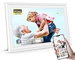 Frameo WiFi Digital Photo Frame 10.1 Inch - 1280x800 HD IPS Touch Screen Picture Frame Electronic, 32GB Memory, Auto Rotate, Wall Mountable, Digital PictureFrame for Sharing Photos and Videos