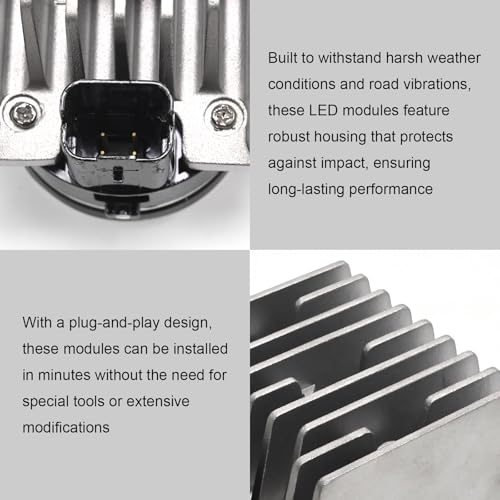 Module LED JFLCLG1 DRL phare remplacement Cadillac ATS XTS - 5