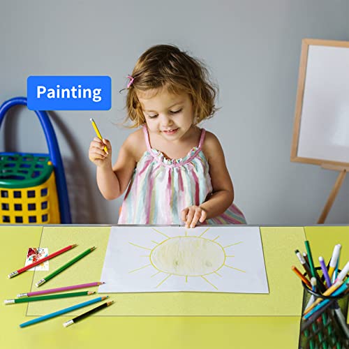 image for MM MELISEN Clear Plastic Protector, Night Stand Covers, End Side Table