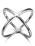 silberring vergolden Stilvoll präsentiert sich dieser bezaubernd glänzende Designer-Damenring aus Metall, goldplattiert, und versprüht feminine Eleganz.