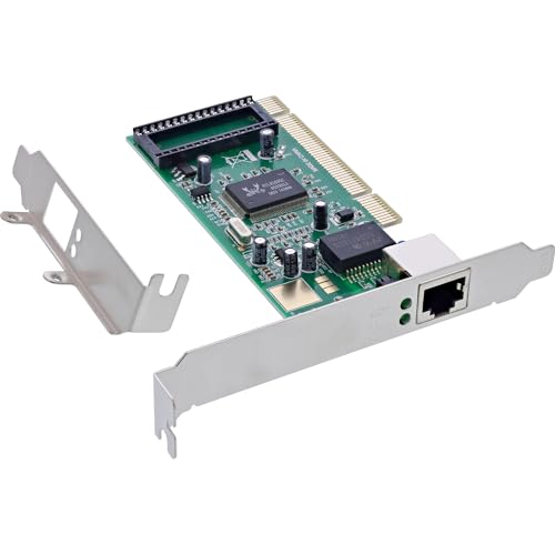 Tarjeta de Red Gigabit InLine 10/100/1000 Base-T Ethernet PCI, Compatible con Windows 98SE, Server 2003, Linux 2.4 y macOS X 10.4, Modelo 51115B miniatura 1