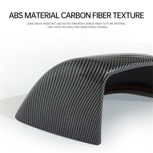 Cache rétroviseur Tesla Model Y 3 coque protection abs noir - 5