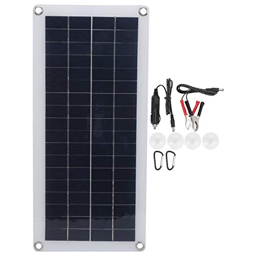 Panneau solaire polycristallin 10W double sortie camping plein air