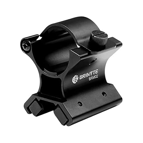 Brinyte BRM02 Magnetic Flashlight Mount Holder, Suitable for 25mm~31mm Diameter Flashlight, for Tactical Flalight and Hunting Light Cover