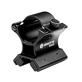 Revêtement en caoutchouc, augmente la friction et empêche les rayures lors de l'installation d'une lampe de poche