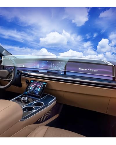 XXCIWP V2-2025 2026 Escalade Screen Protector 55Inch for 2025 2026 Cadillac Escalade/Escalade V NANO Screen Protector Touchscreen Protective Film for 2025 2026 Escalade Accessories (2PCS)