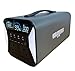 ECOLUMINOUS® Portable Solar Power Station | 1000Wh/320000mAh | LiFePO4 Battery Pure Sine Wave Solar Generator AC Power Bank |1000Watt (PEAK 2000watt) for Home Backup, Emergency, RV, Camping