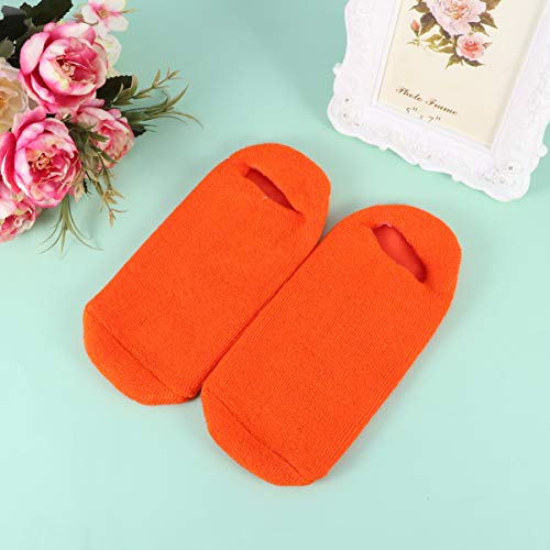 FAVOMOTO 1 par de Meias de Ioga Antiderrapante Com Corte Baixo Chinelo Meias de Apoio No Chão Meias