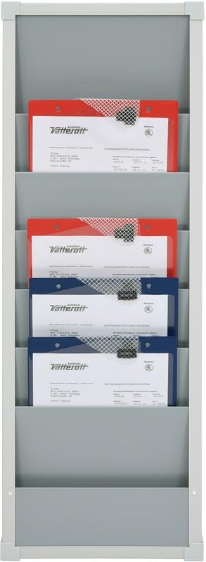 Planungstafel einreihig, für DIN A4, Planungsreihen durchgehend befüllbar, Maße 315 x 900 mm, Schienen 6, Verpackungseinheit: 1 STK