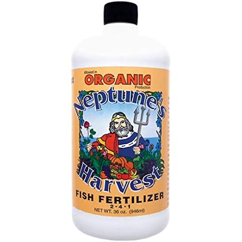 Neptune's Harvest Fish Fertilizer 2-4-1, 36 Ounce Cover