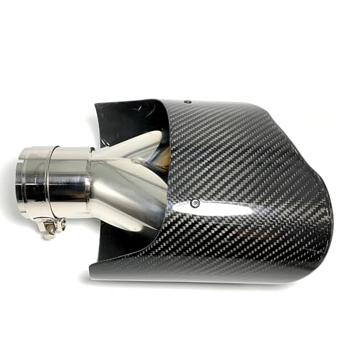 Puntas escape de acero inoxidable satinado para silenciador deportivo S5 y RS5 5