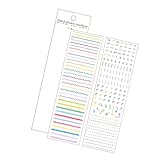 マット仕上げダイカット PET テープジャーナリングプレカット PET ステッカージャーナリングカレンダーノートブックラッピングフォトアルバムアートとクラフト