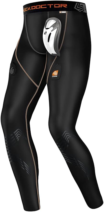 Shock Doctor Men's Core Hockey Pants with Protective Bioflex Cup (Youth/Boys)