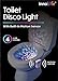InnoVibe Toilet Disco Light- Motion Sensor Bathroom Light - Bathroom led Lights- Fun Bathroom Accessories- Toilet Lights Inside Toilet -Gifts for Bathroom Toilet- Disco Ball Gifts- Disco Light