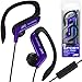 JVC HAEBR80A Sports Clip Headphones (Blue)