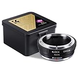 K&F CONCEPT マウントアダプター FD-FX レンズマウントアダプター キヤノン対応FDマウントレンズ Fujifilm対応 富士フィルム対応 Xマウントボディ用レンズアダプター マウント 変換アダプター 高精度 無限遠実現 メーカー直営店