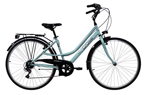 VTC 28'' Femme Cruise - 6 Vitesses - Shimano TY21 Potence REGLABLE