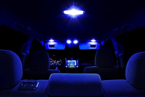 Miniatura 4 de XtremeVision LED interior para Nissan Xterra 2005-2014 (8 piezas) kit de LED interior azul + herramienta de instalación