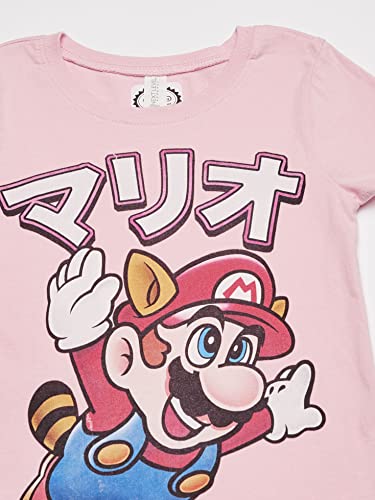 Nintendo Girls' Super Mario Tanooki Mario Away Graphic Tee2