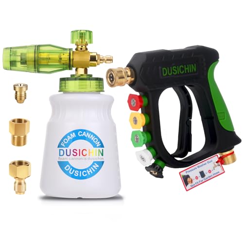 DUSICHIN Pressure Washer Gun with Foam Cannon