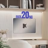 RICOO Uchwyt ścienny do monitora komputerowego, wychylny do 13-27 cali, uchwyt ścienny S7411, uchwyt do monitora, uchwyt na ekran, uchwyt ścienny do monitora 24 cale, VESA 75 x 75, 100 x 100 mm