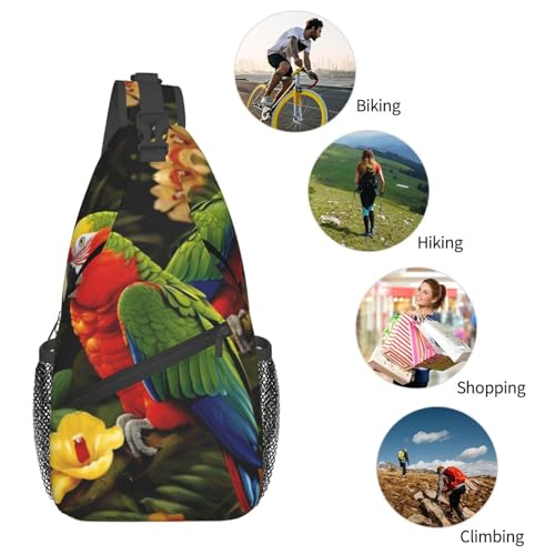 Bolso tipo bandolera cruzado para hombre negro miniatura 6