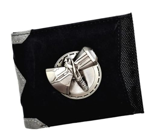 TCB Creations Thors Superhero Metal Hammer Themed Bifold Wallet