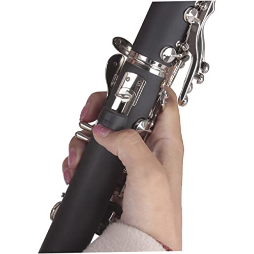 BESPORTBLE 5 PCS Rubber Clarinet Thumb Protector Rest Cushions Durable Black Accessories for Correct Finger Positioning Fits Clarinets Extra Comfort for Thumbs
